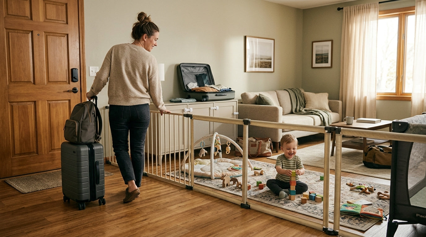 Baby Proofing for Parents Who Travel for Work