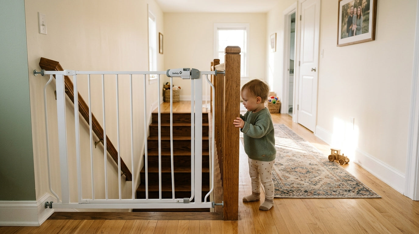 Hardware Mount Baby Gate: Why the Safest Stair Gates Bolt to the Wall