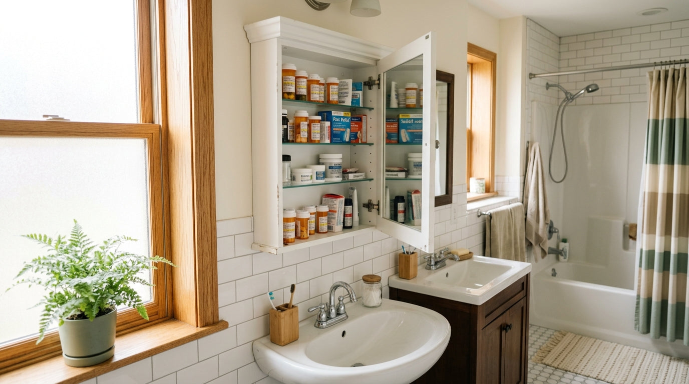 How to Baby Proof a Medicine Cabinet Properly