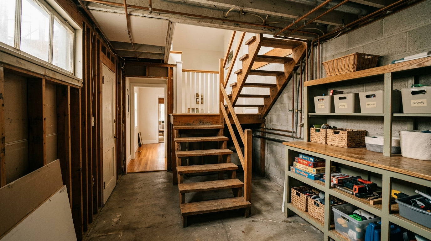 How to Baby Proof Your Basement: Stairs Storage and Hidden Hazards
