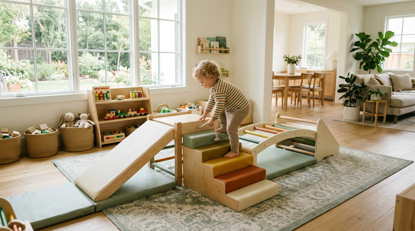 Indoor Climbing and Active Play Safety for Toddlers