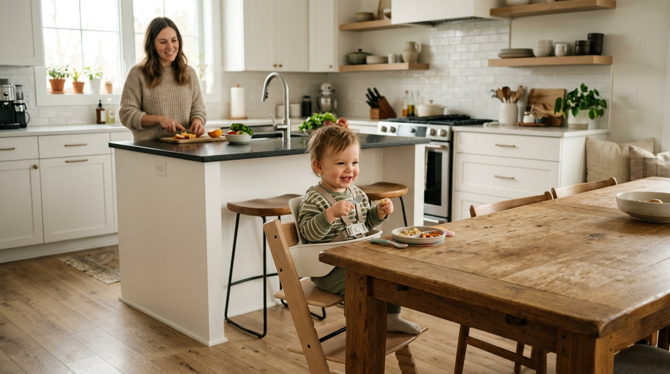 Kitchen Table and High Chair Safety: Preventing Falls at Mealtime