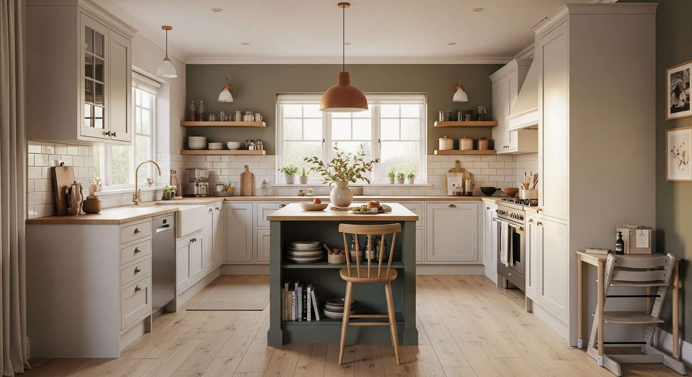 The Best Magnetic Cabinet Lock for Kitchens with White Painted Cabinets