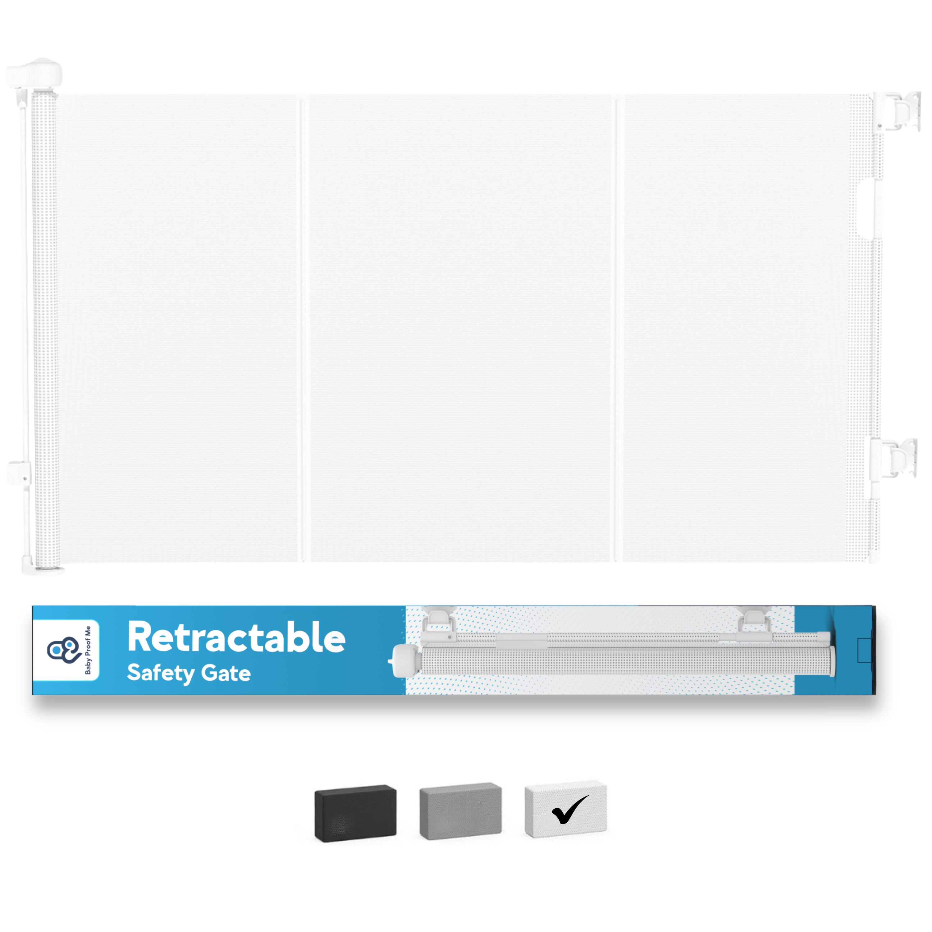 Baby Proof Me | Mesh Retractable Baby Safety Gate