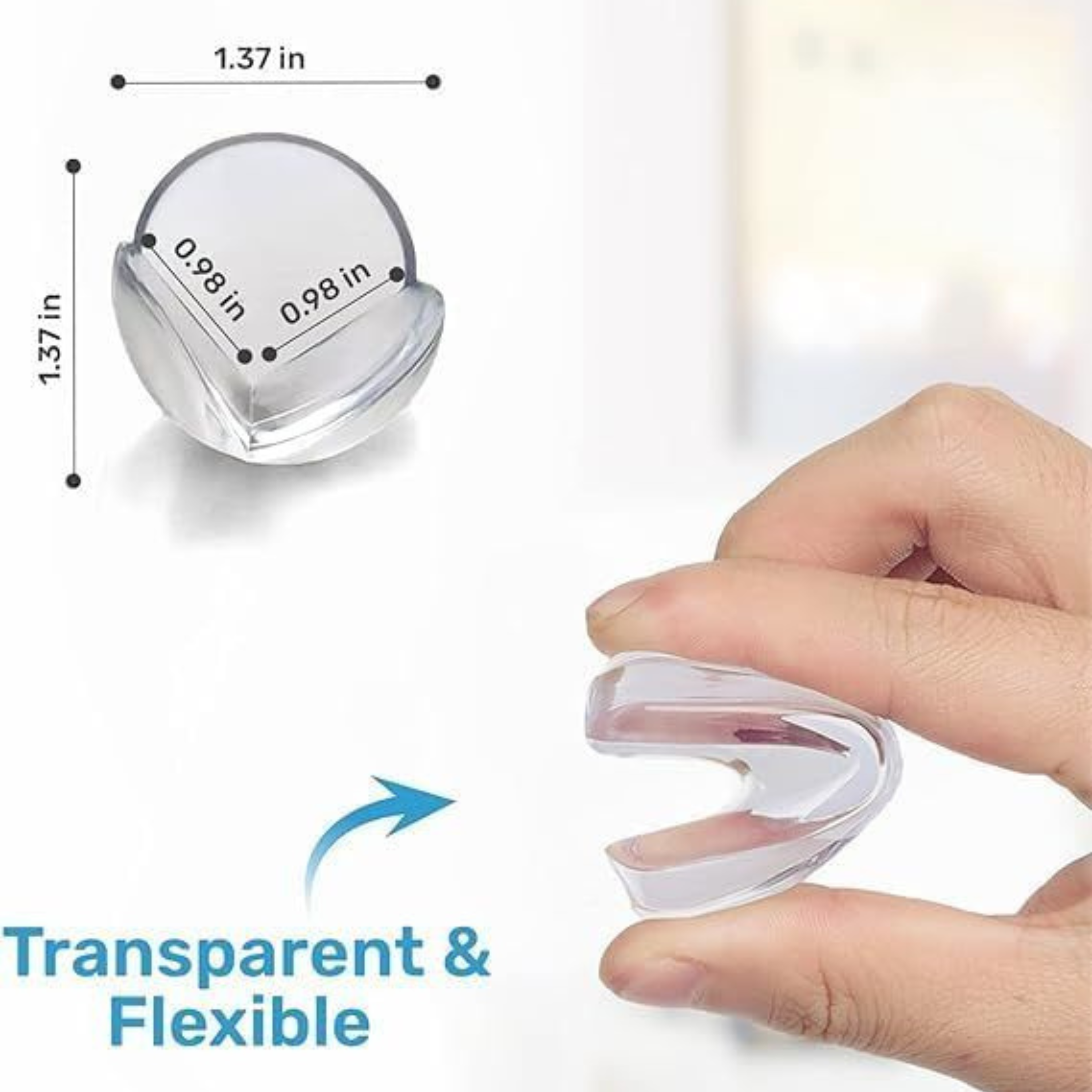 Baby Proof Me | Clear Table & Counter Corner Protectors