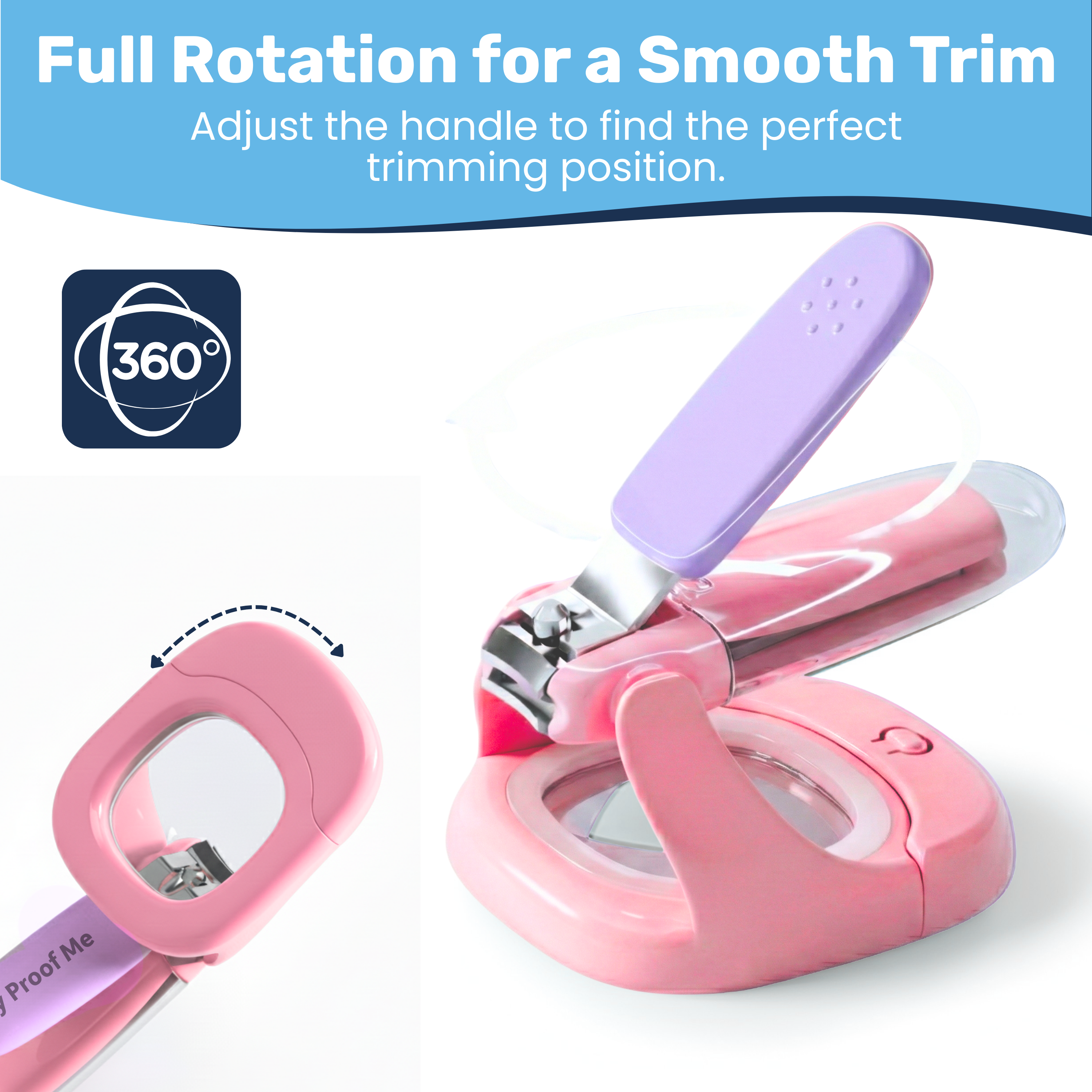 Baby Proof Me | Nail Clipper + Nail Filer