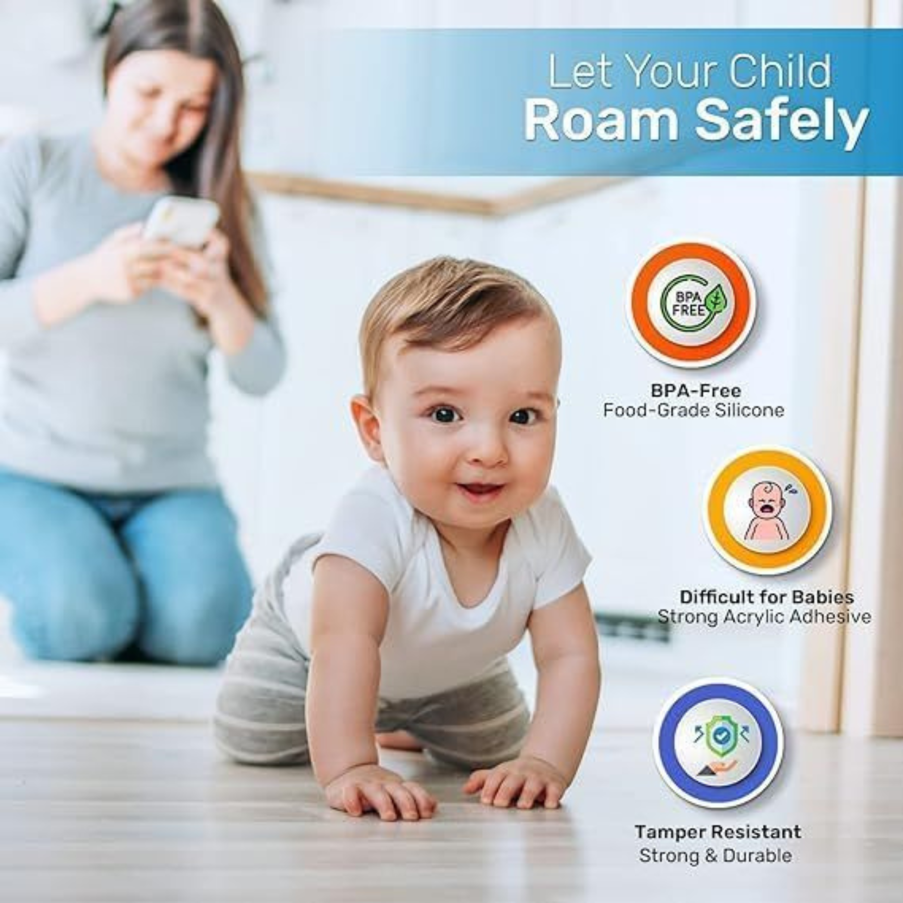 Baby Proof Me | Clear Table & Counter Corner Protectors