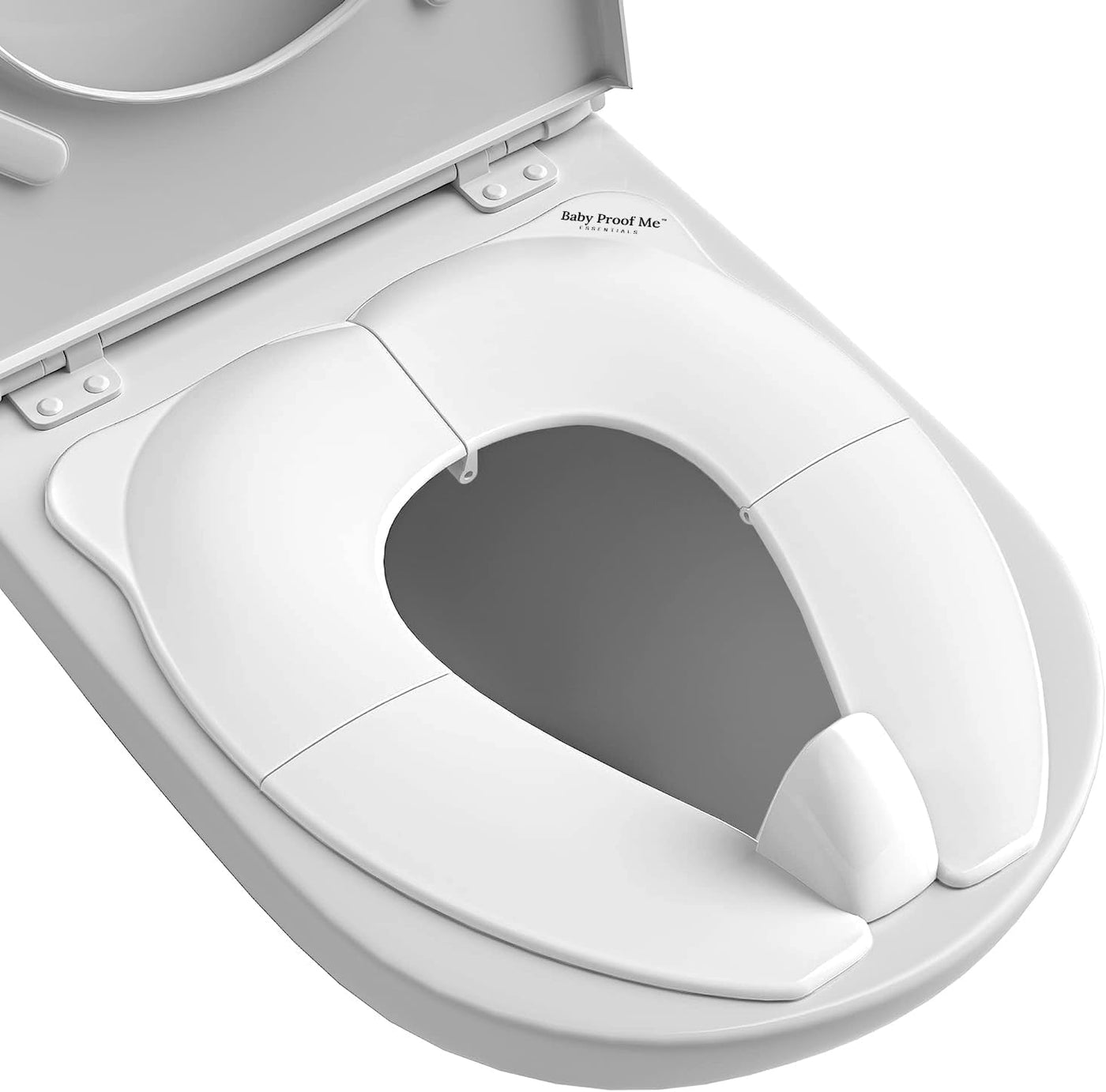 Baby Proof Me Essentials Kids/Toddler Toilet Seat Cover - Splash Guard, Foldable Travel Potty Seat with Storage Bag, Non-slip Training Seat for Kids