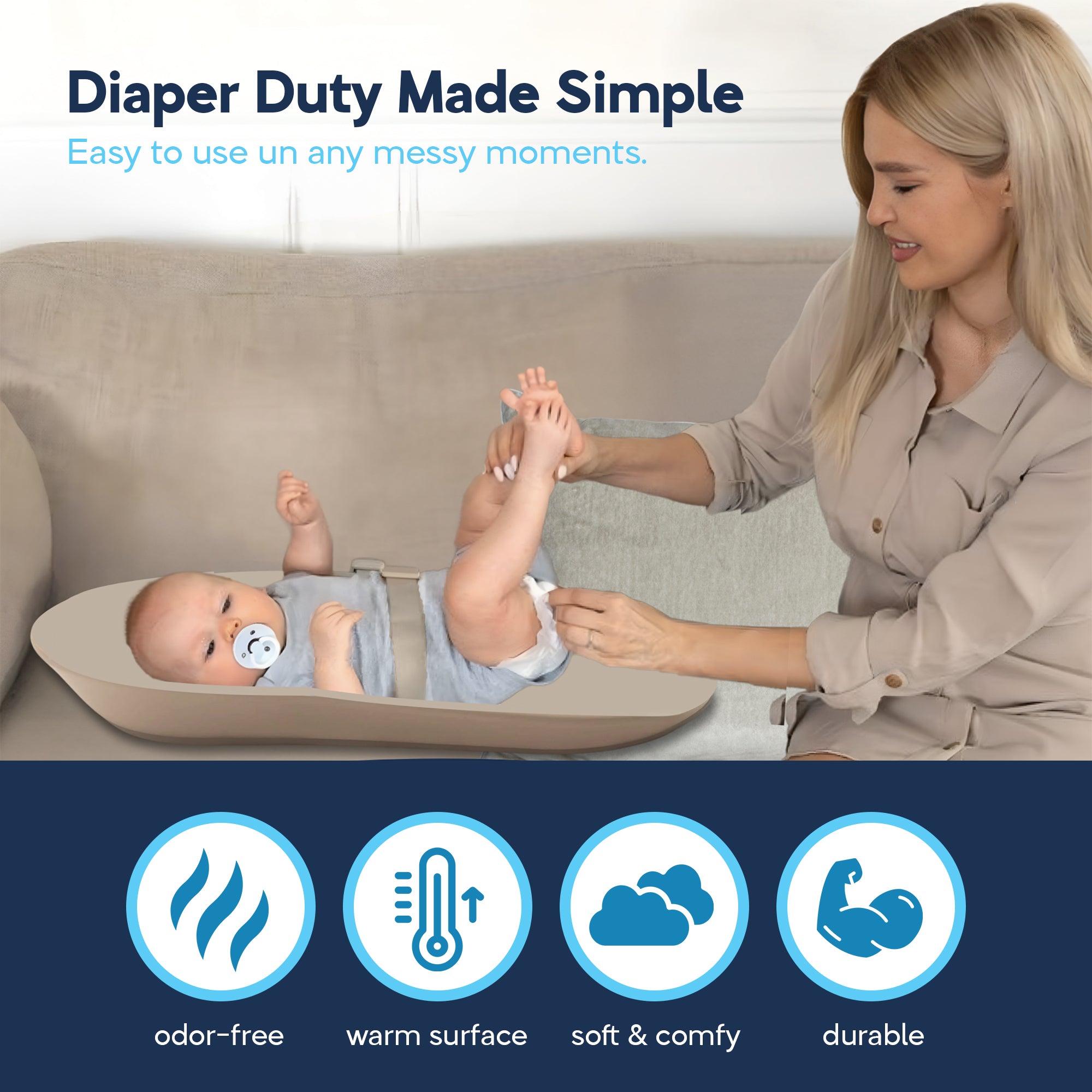 Baby Proof Me | Pod EVA Diaper Changing Pad