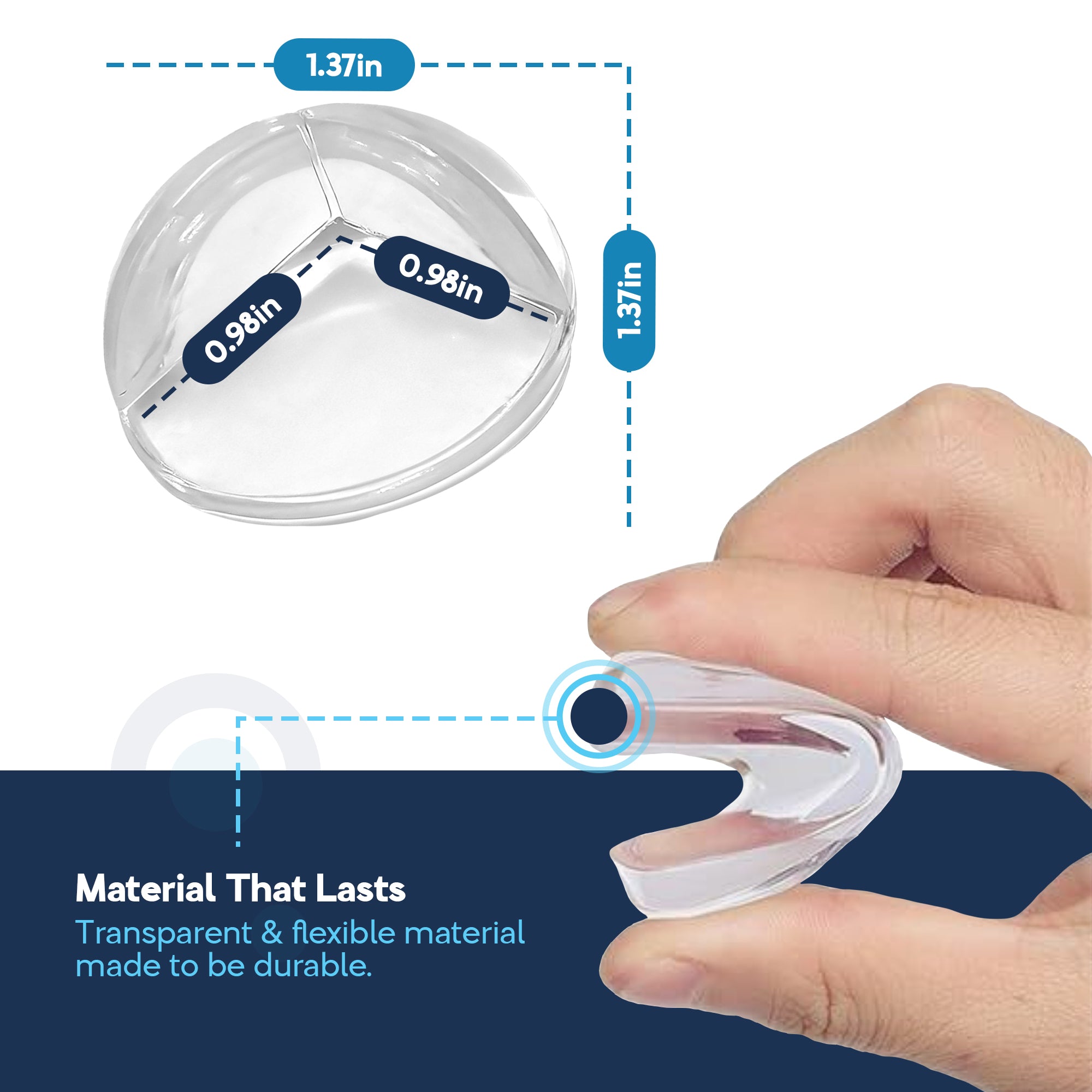 Baby Proof Me | Clear Table & Counter Corner Protectors