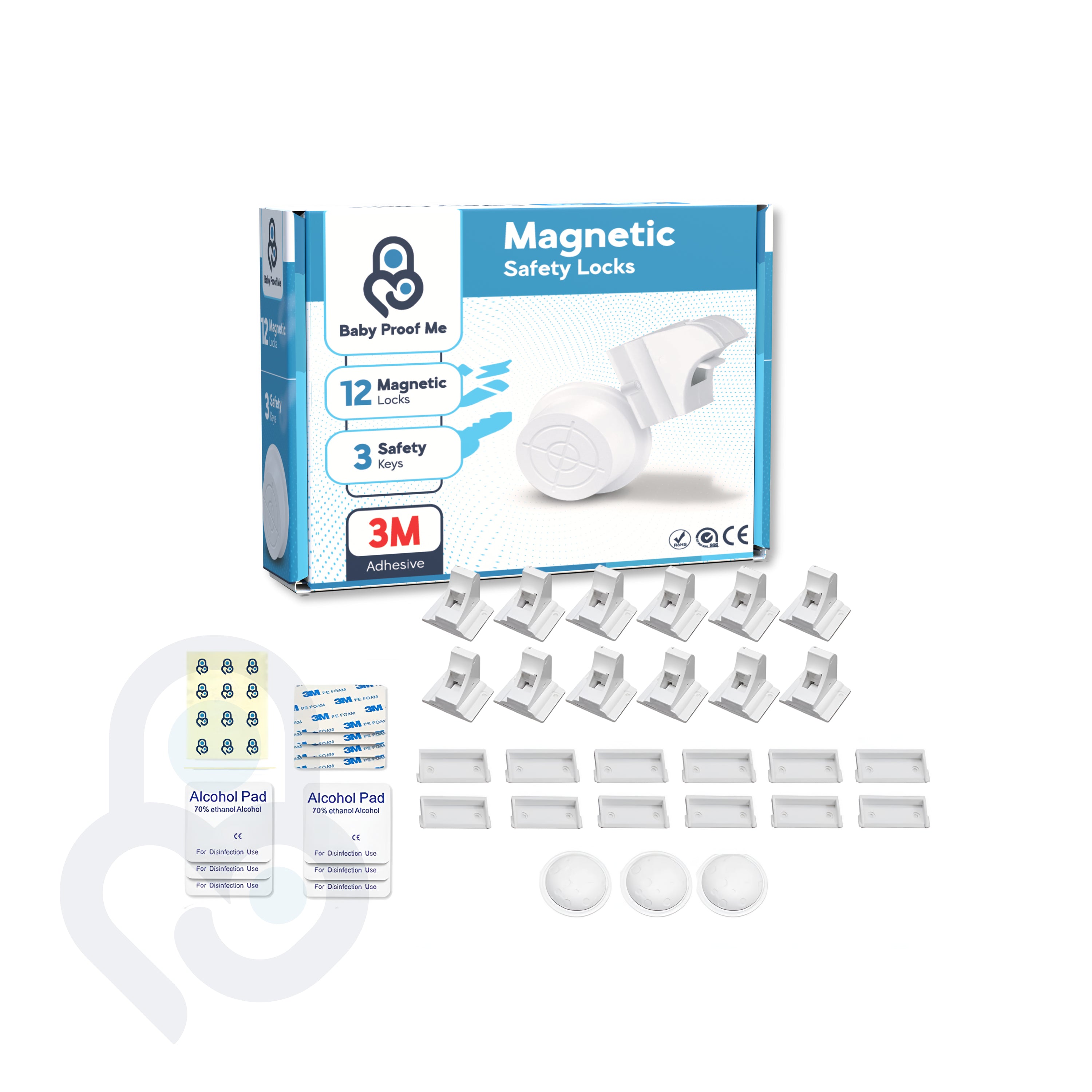 Baby Proof Me | Magnetic Safety Lock Kit