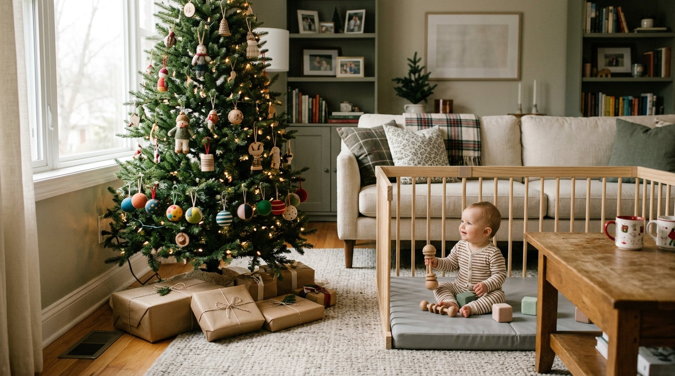 Baby Proofing Holiday Decorations: Christmas Hanukkah and Beyond