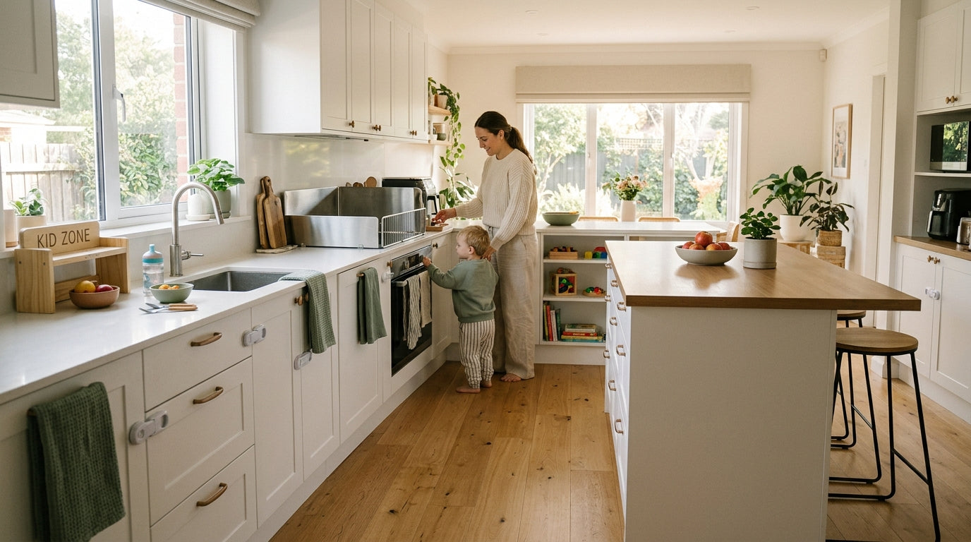 Baby Proofing Kitchen Checklist: Every Hazard Every Solution