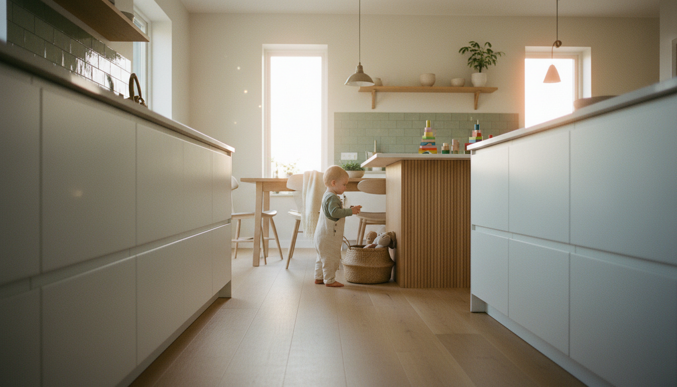 How to Baby Proof a Kitchen: Cabinets Drawers and Appliances Covered