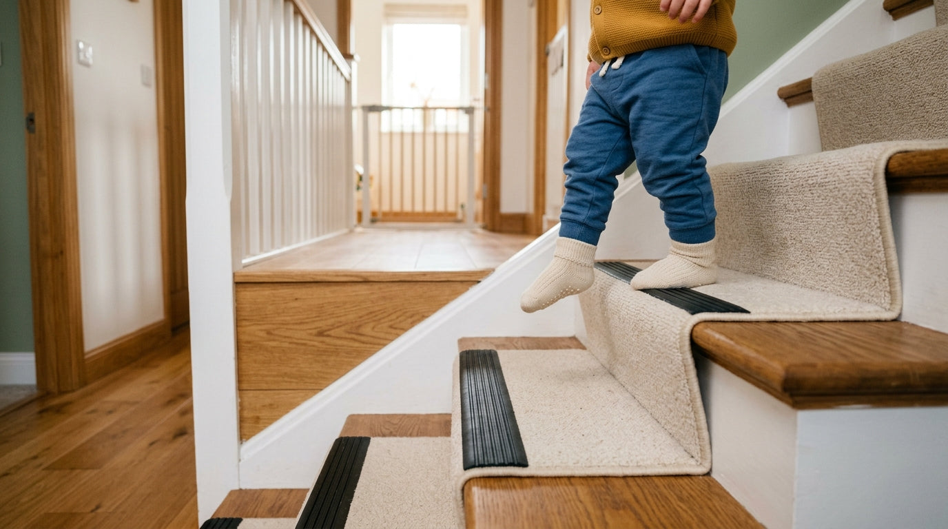 Non-Slip Stair Treads for Baby Safety: Material and Installation Guide