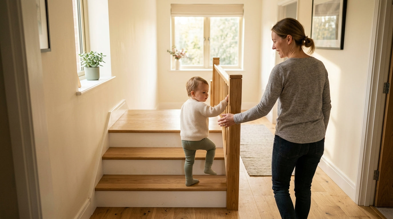 Teaching Toddlers Stair Safety: When and How to Practice
