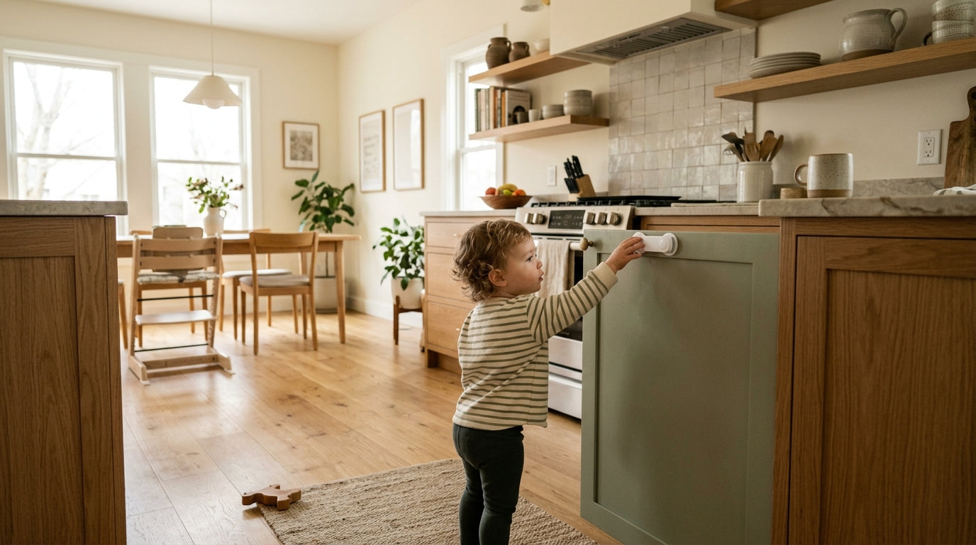 Why Does My Baby Keep Opening Cabinet Locks? Toddler-Proof Upgrades