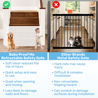 Retractable Baby Safety Gate