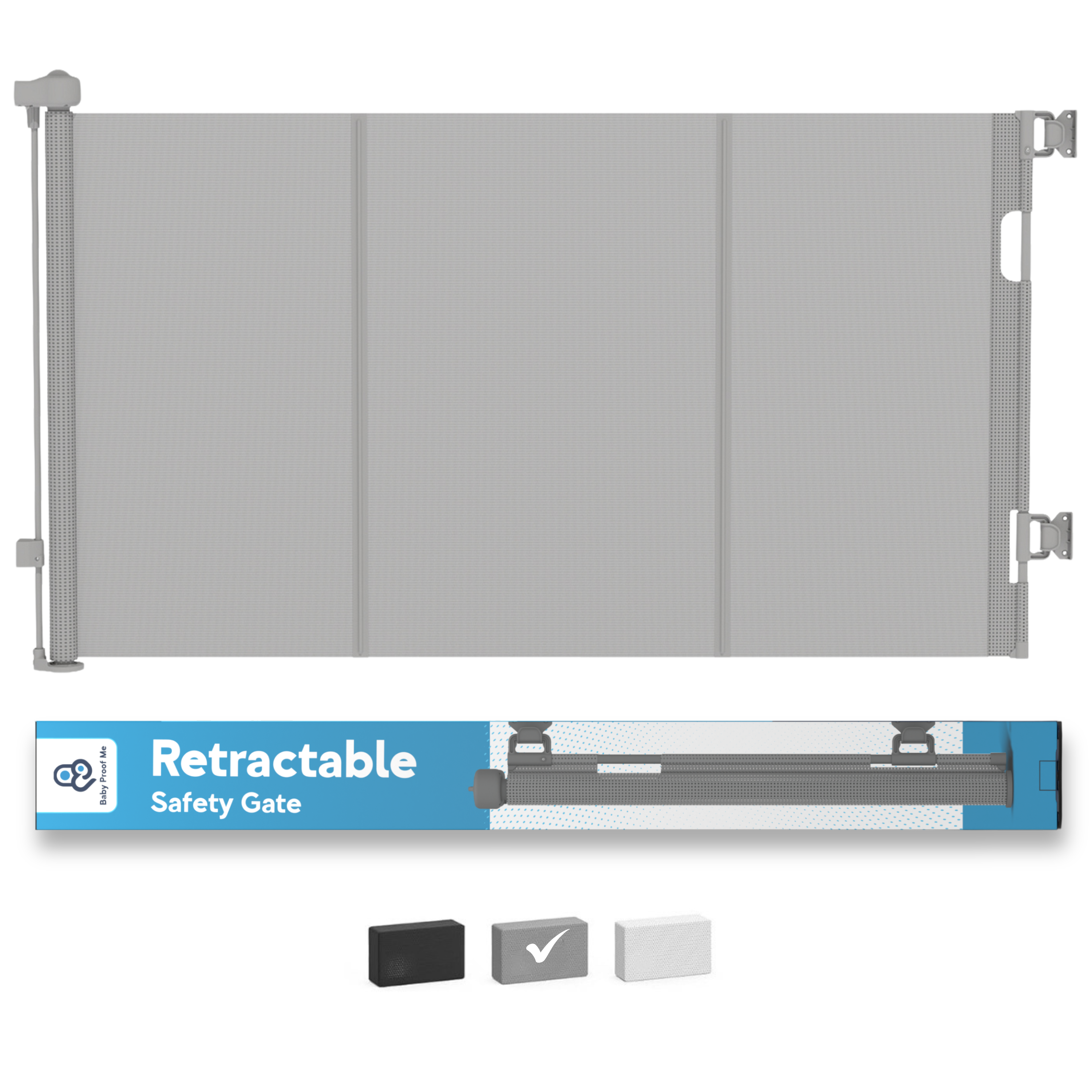 Baby Proof Me | Mesh Retractable Baby Safety Gate