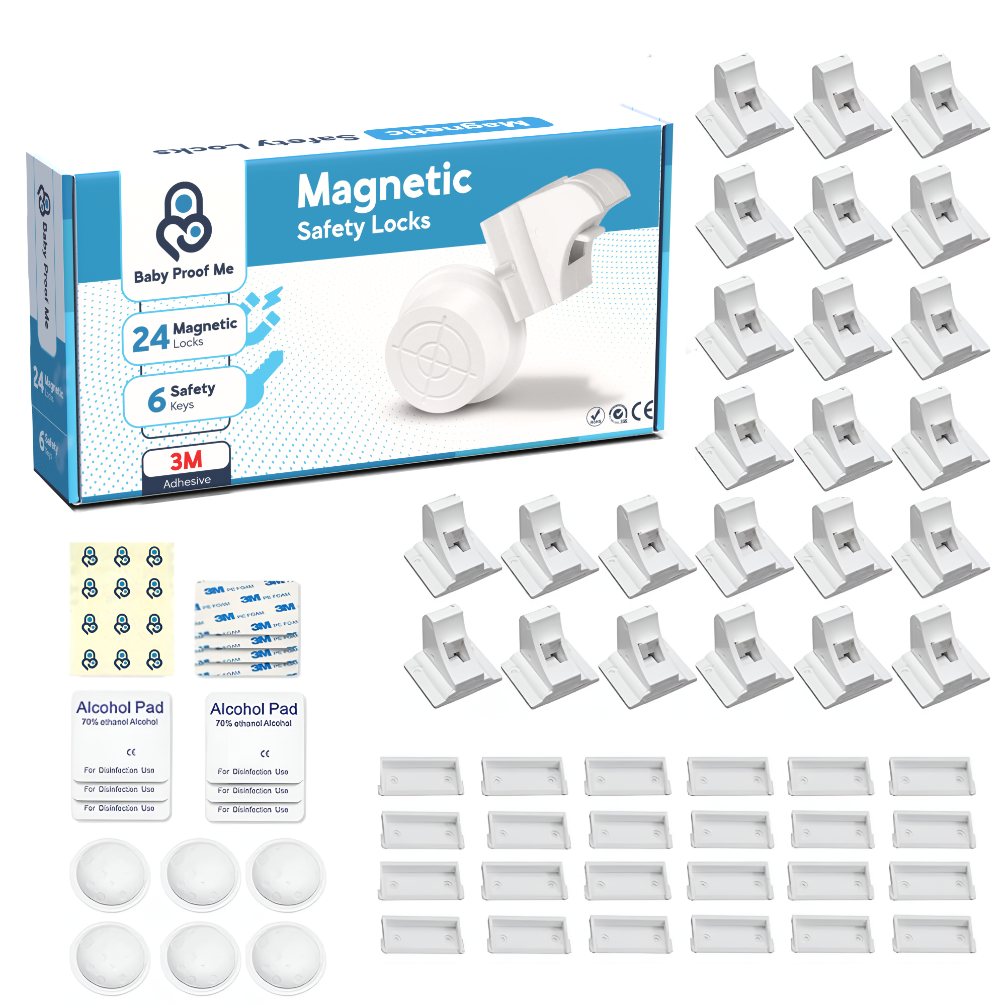 Baby Proof Me | Magnetic Safety Lock Kit