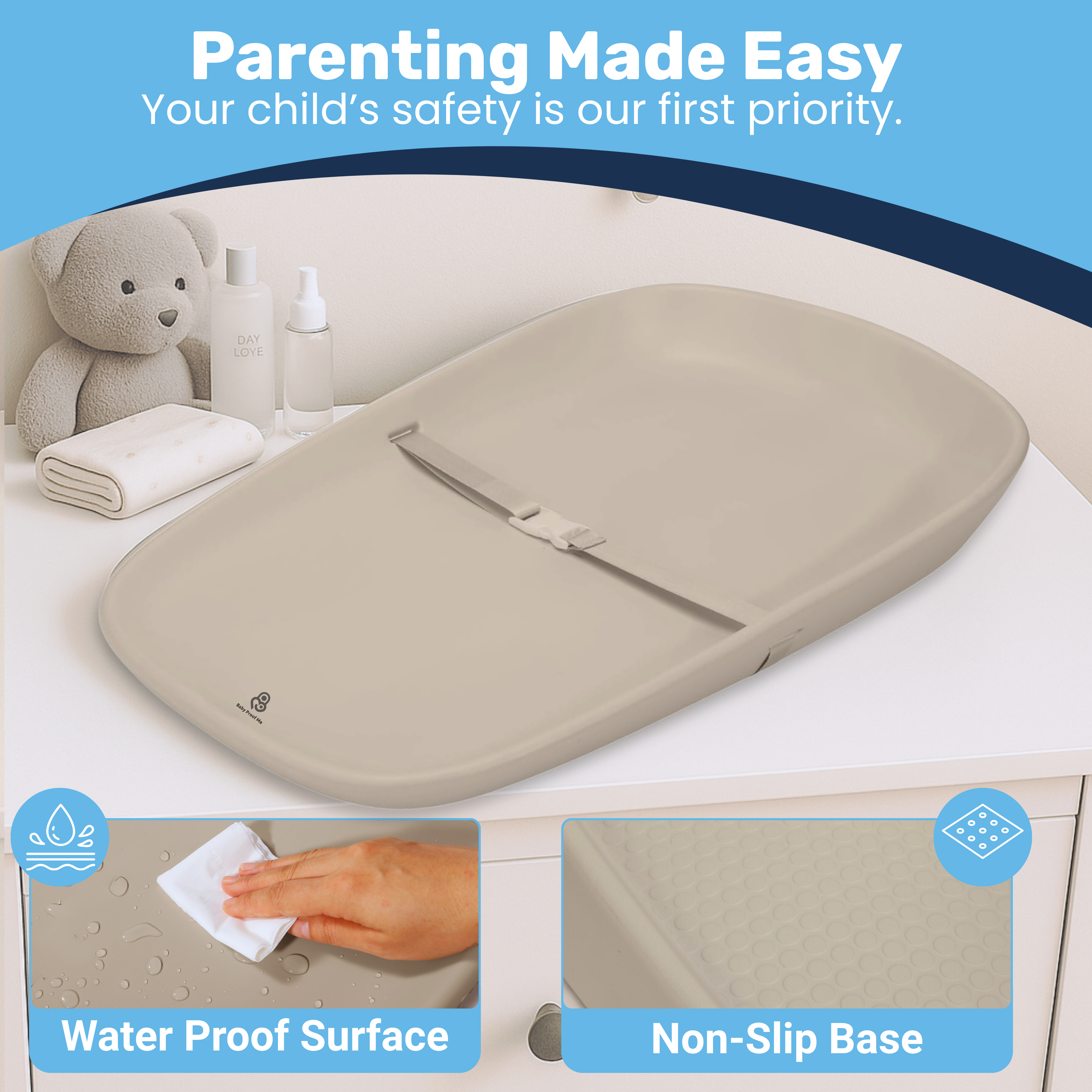 Baby Proof Me | Nest Eva Diaper Changing Pad