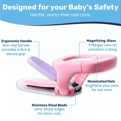 Baby Proof Me | Nail Clipper + Nail Filer