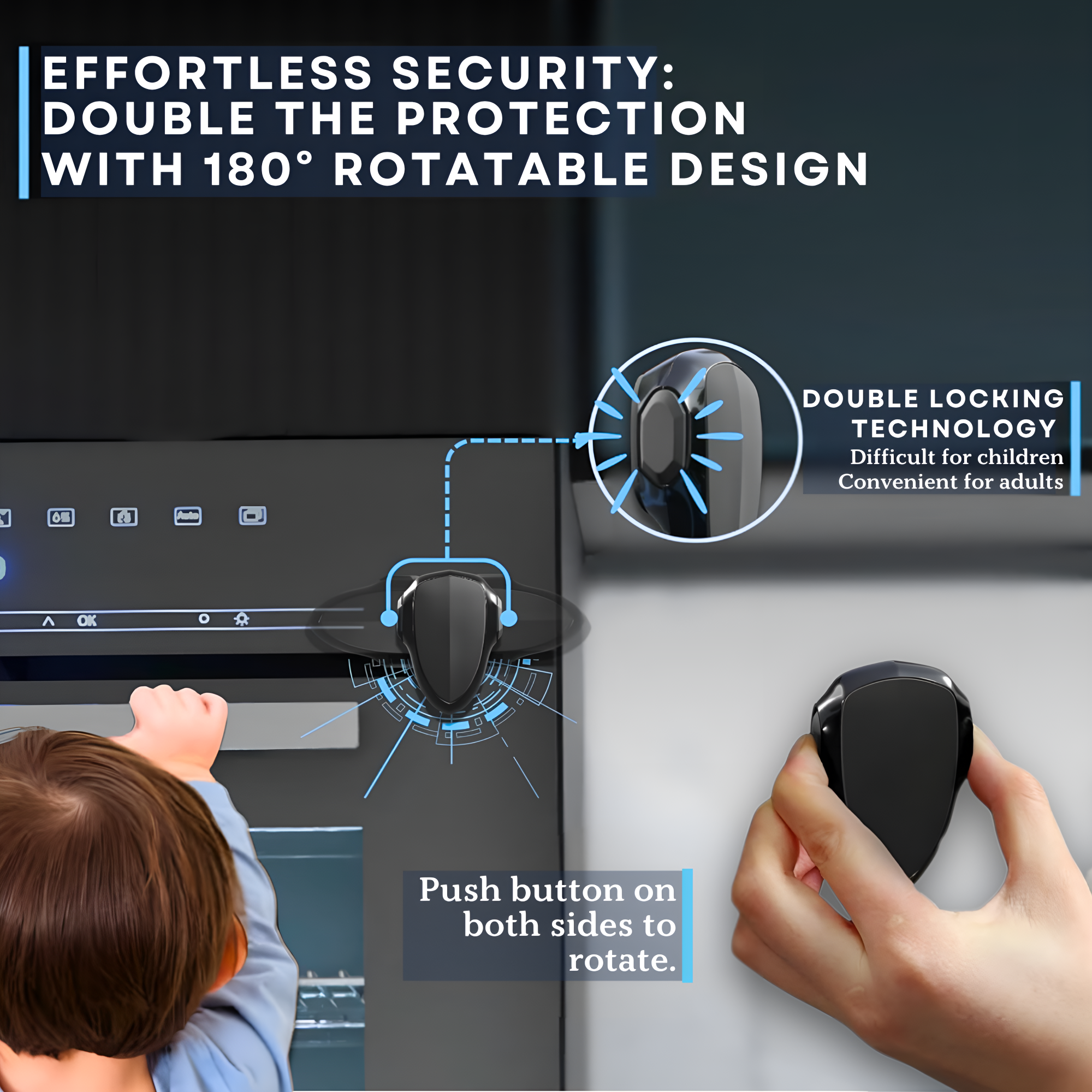 Baby Proof Me | Oven & Appliance Safety Lock