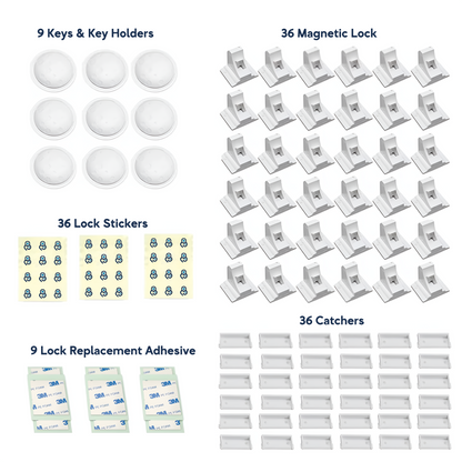 Baby Proof Me | Magnetic Safety Lock Kit