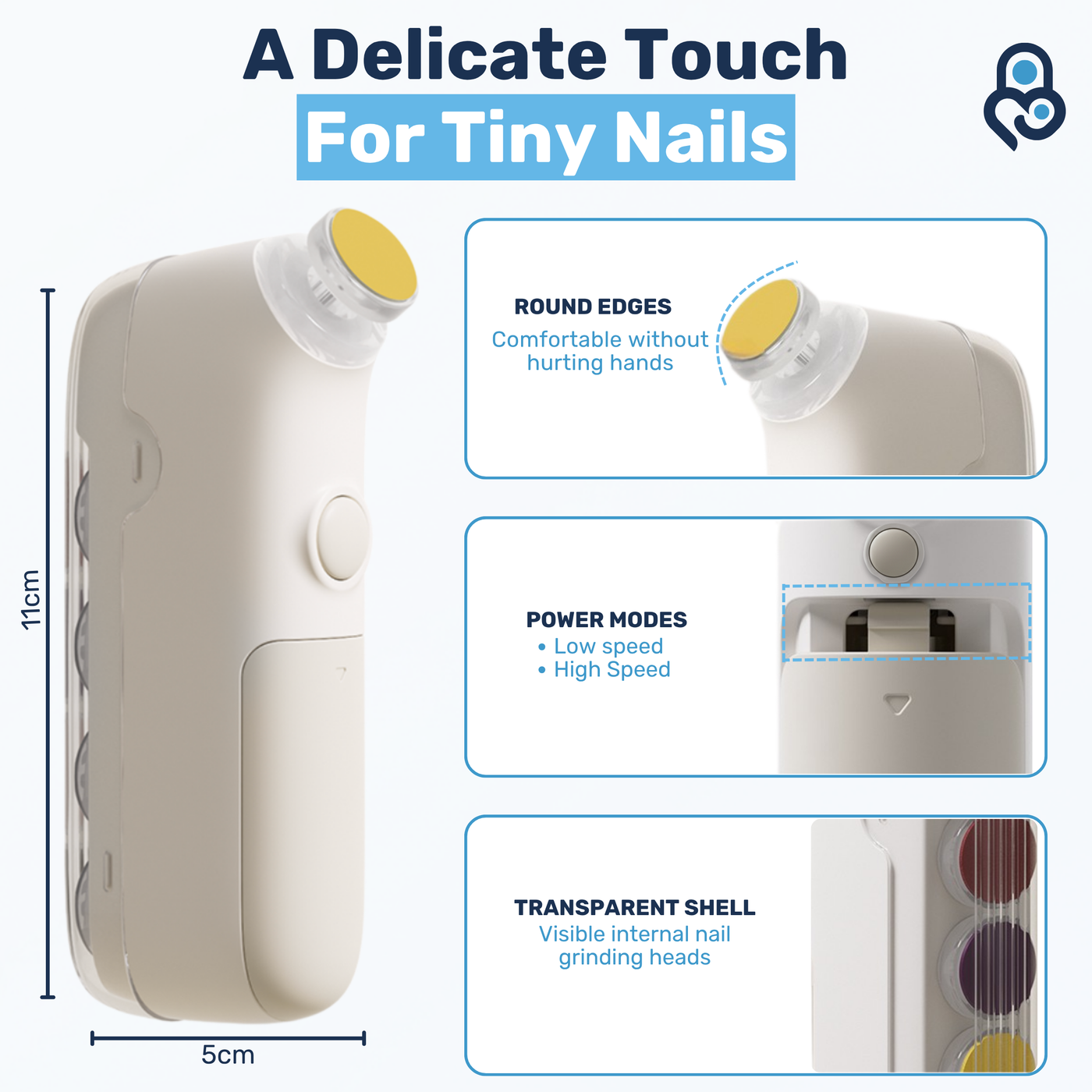 Baby Proof Me | Buffï 5-in-1 Baby Nail Buffer