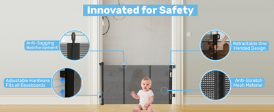 Retractable Baby Safety Gate