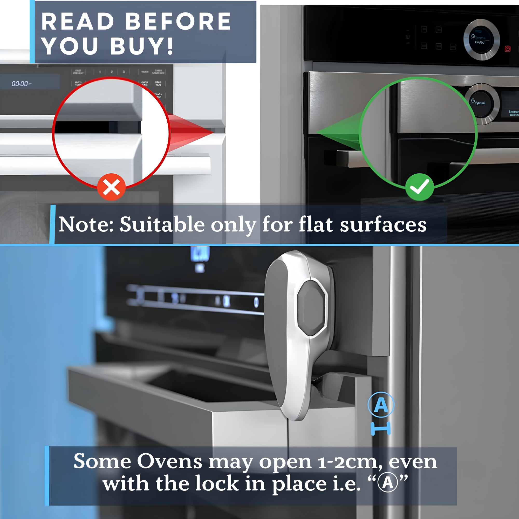 Baby Proof Me | Oven & Appliance Safety Lock