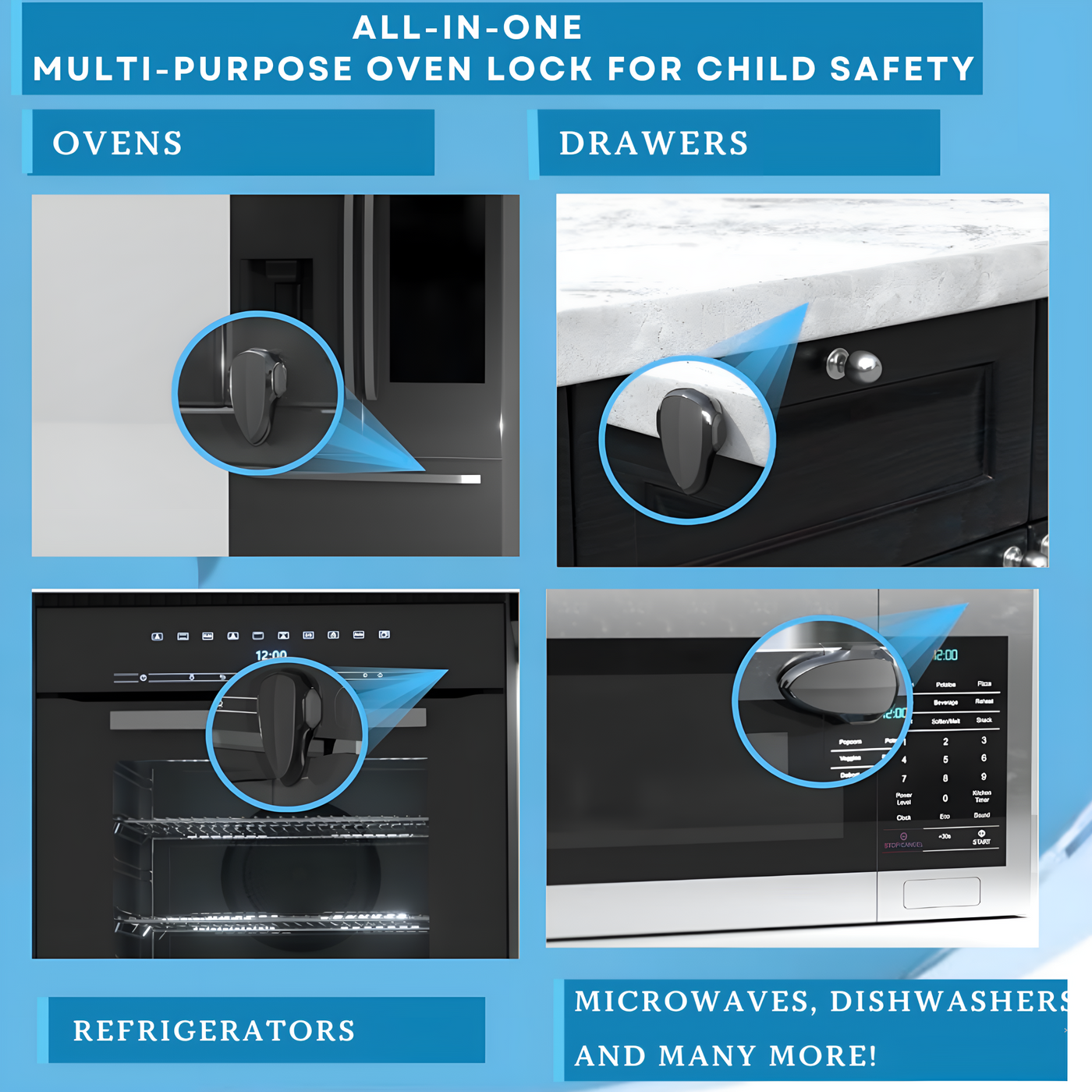 Oven & Appliance Safety Lock