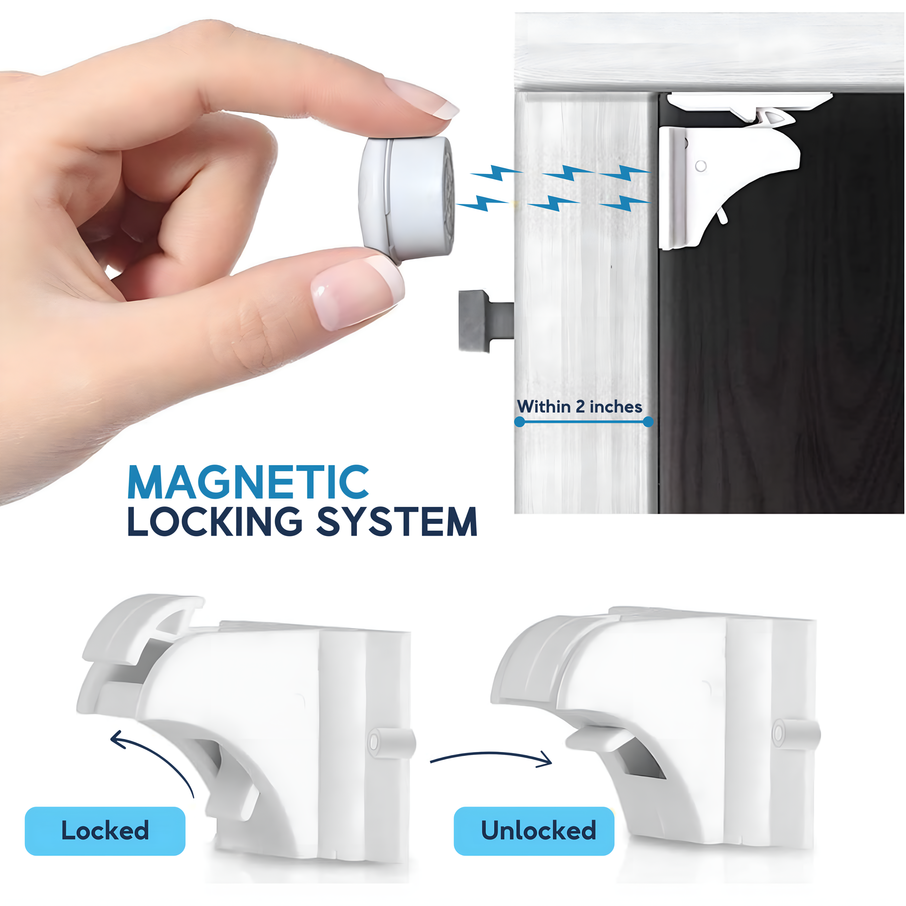 Baby Proof Me | Magnetic Safety Lock Kit