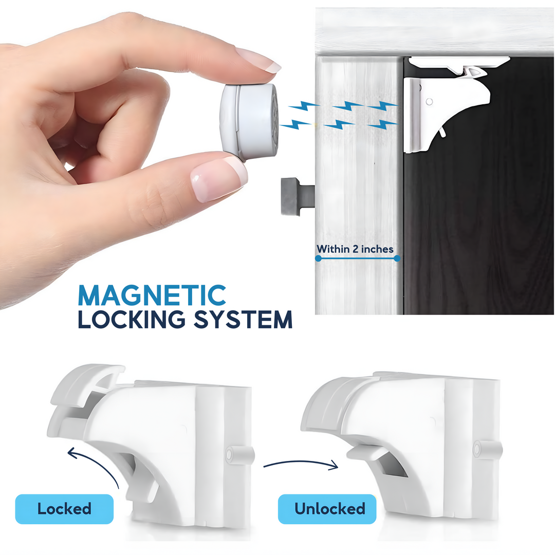 Magnetic Safety Lock Kit For Babies Baby Proof Me