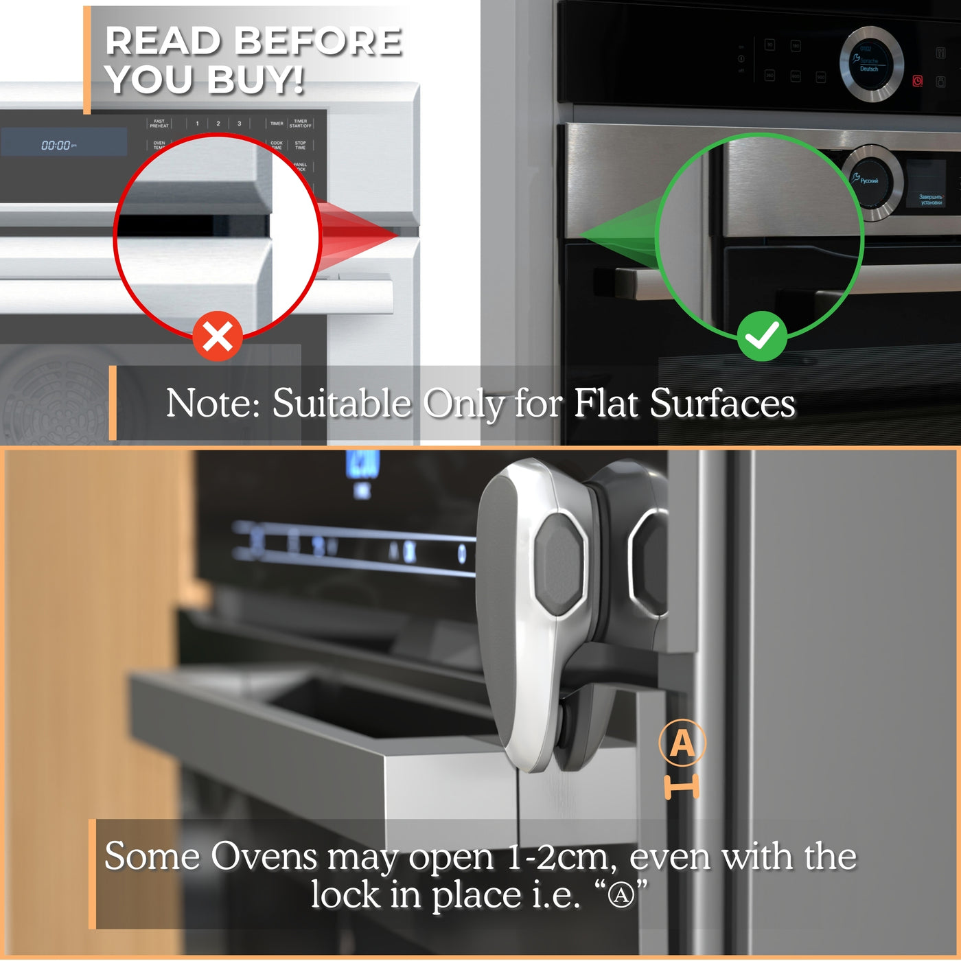 Oven & Appliance Safety Lock