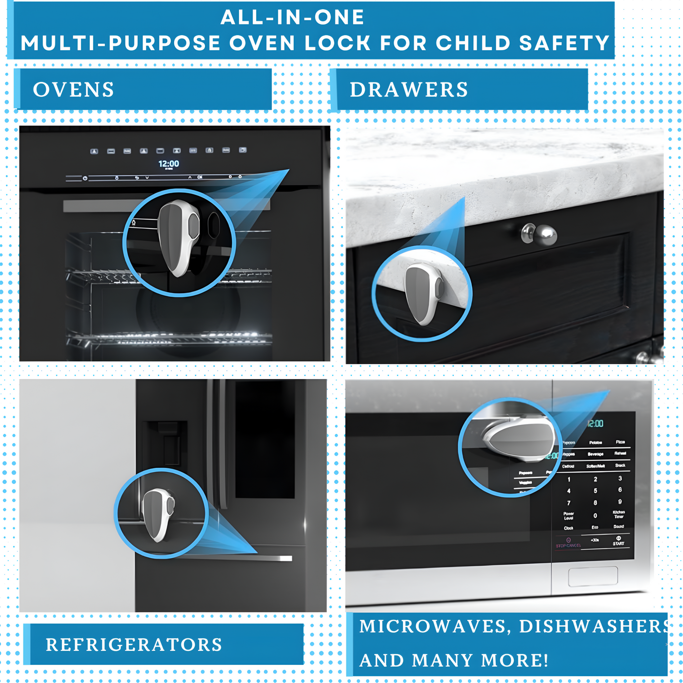 Oven & Appliance Safety Lock