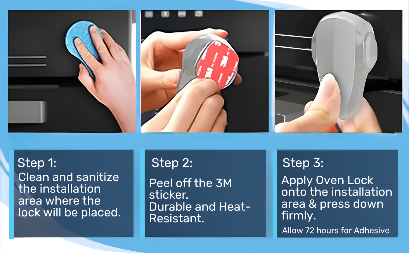 Oven & Appliance Safety Lock