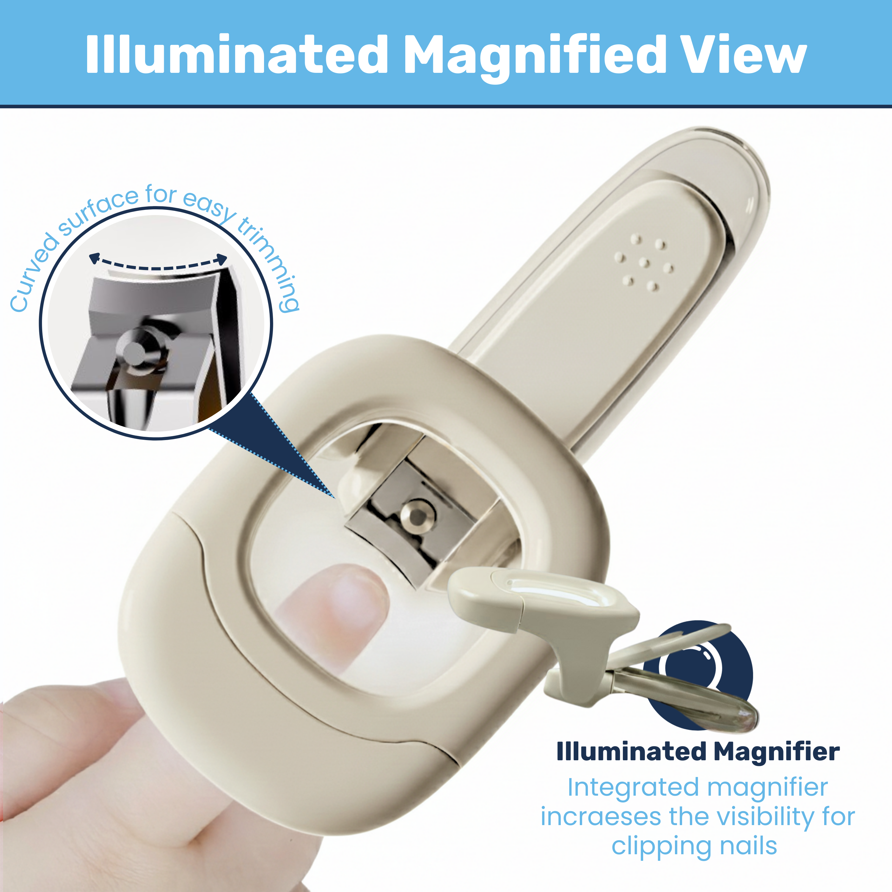 Baby Proof Me | Nail Clipper + Nail Filer