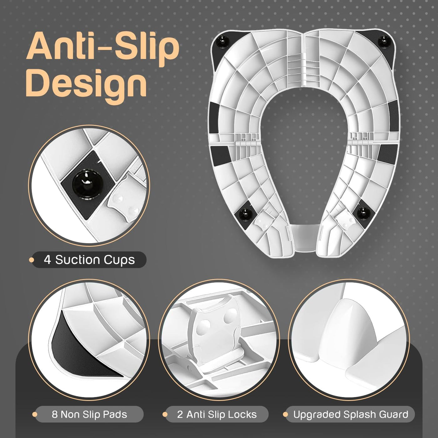 Foldable Toilet Seat Trainer