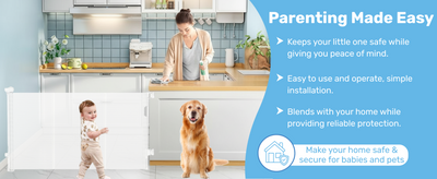 Retractable Baby Safety Gate