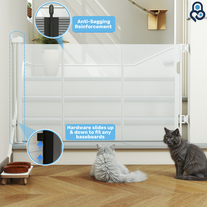 Baby Proof Me | Mesh Retractable Baby Safety Gate