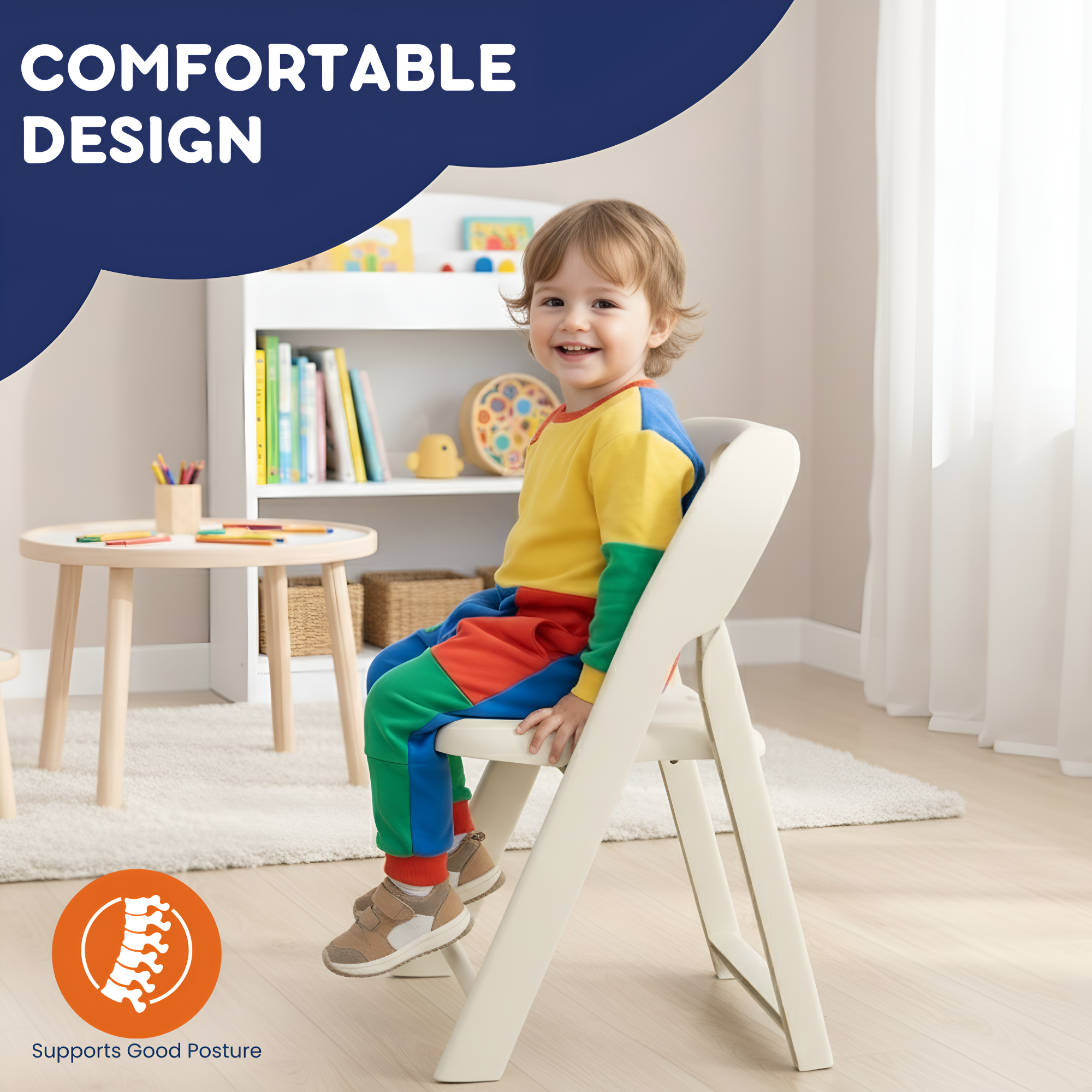 Giggle & Play | Kids Folding Chair  (2 Pack)