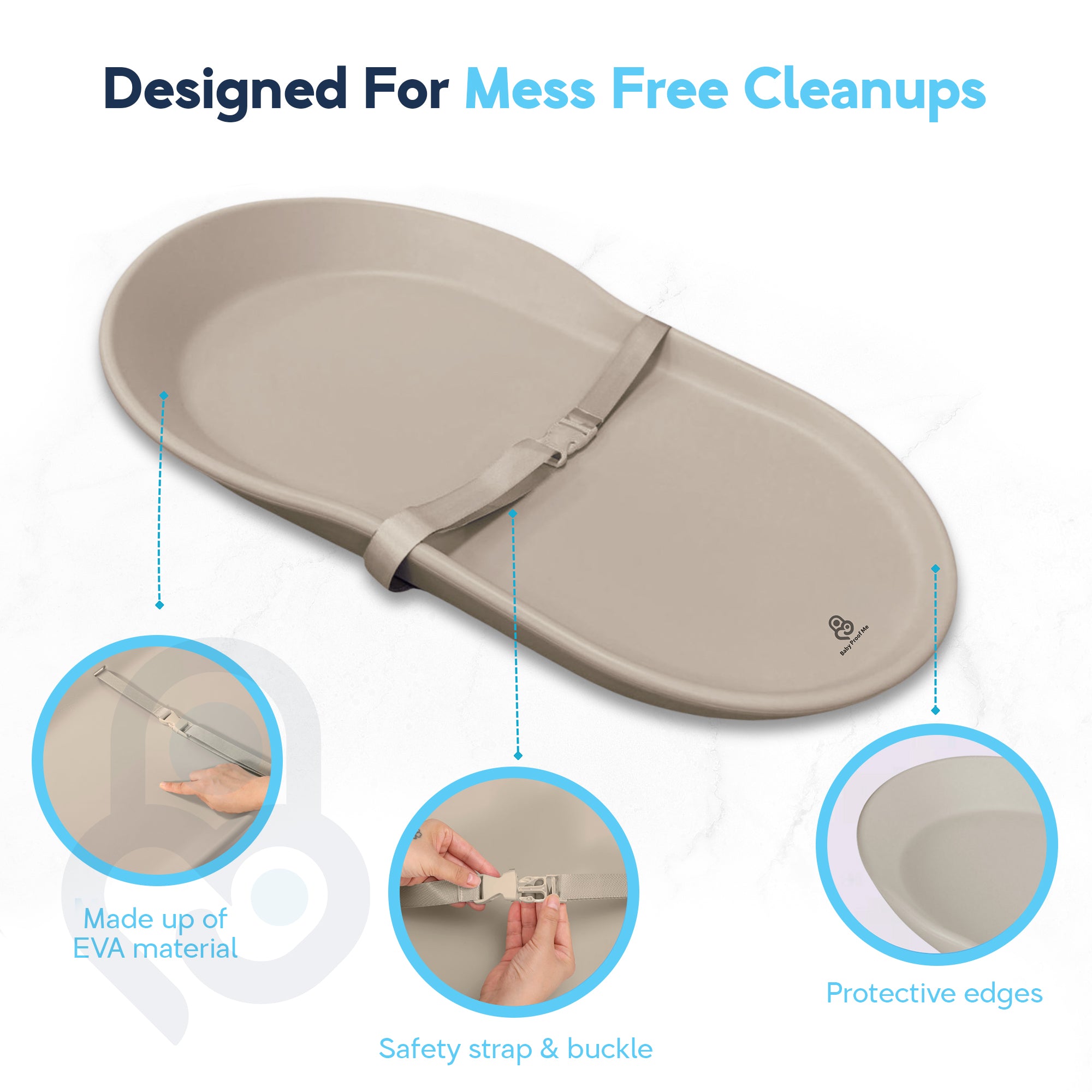 Baby Proof Me | Pod EVA Diaper Changing Pad