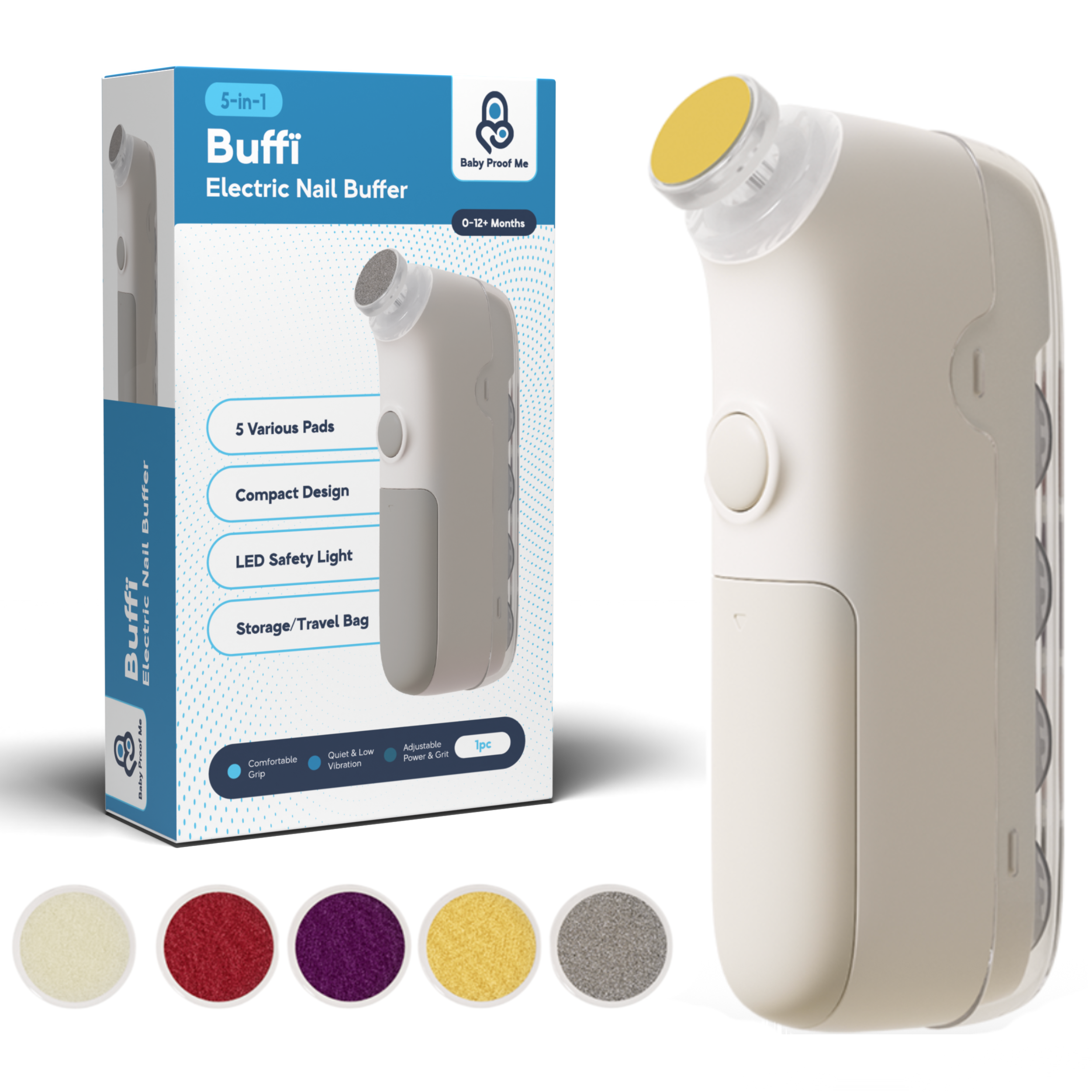 Baby Proof Me | Buffï 5-in-1 Baby Nail Buffer