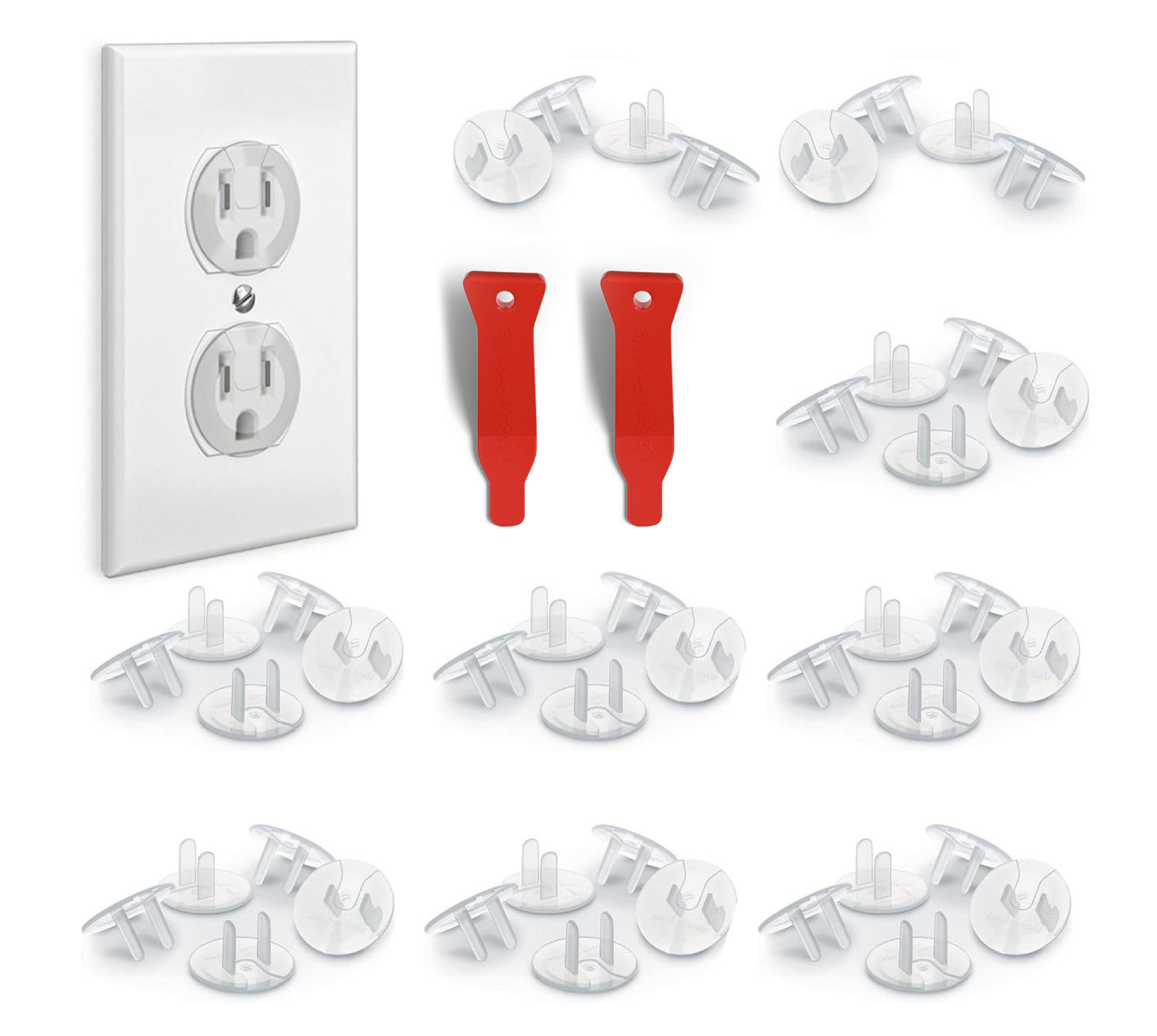 Baby Proof Me | Electrical Outlet Plug Covers & Removal Tool