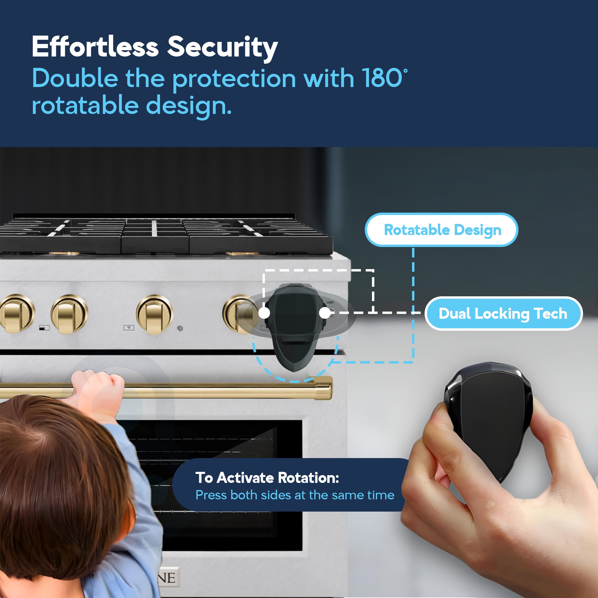 Baby Proof Me | Oven & Appliance Safety Lock