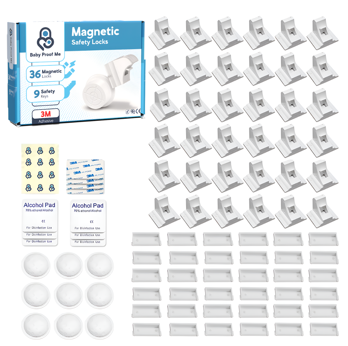 Baby Proof Me | Magnetic Safety Lock Kit