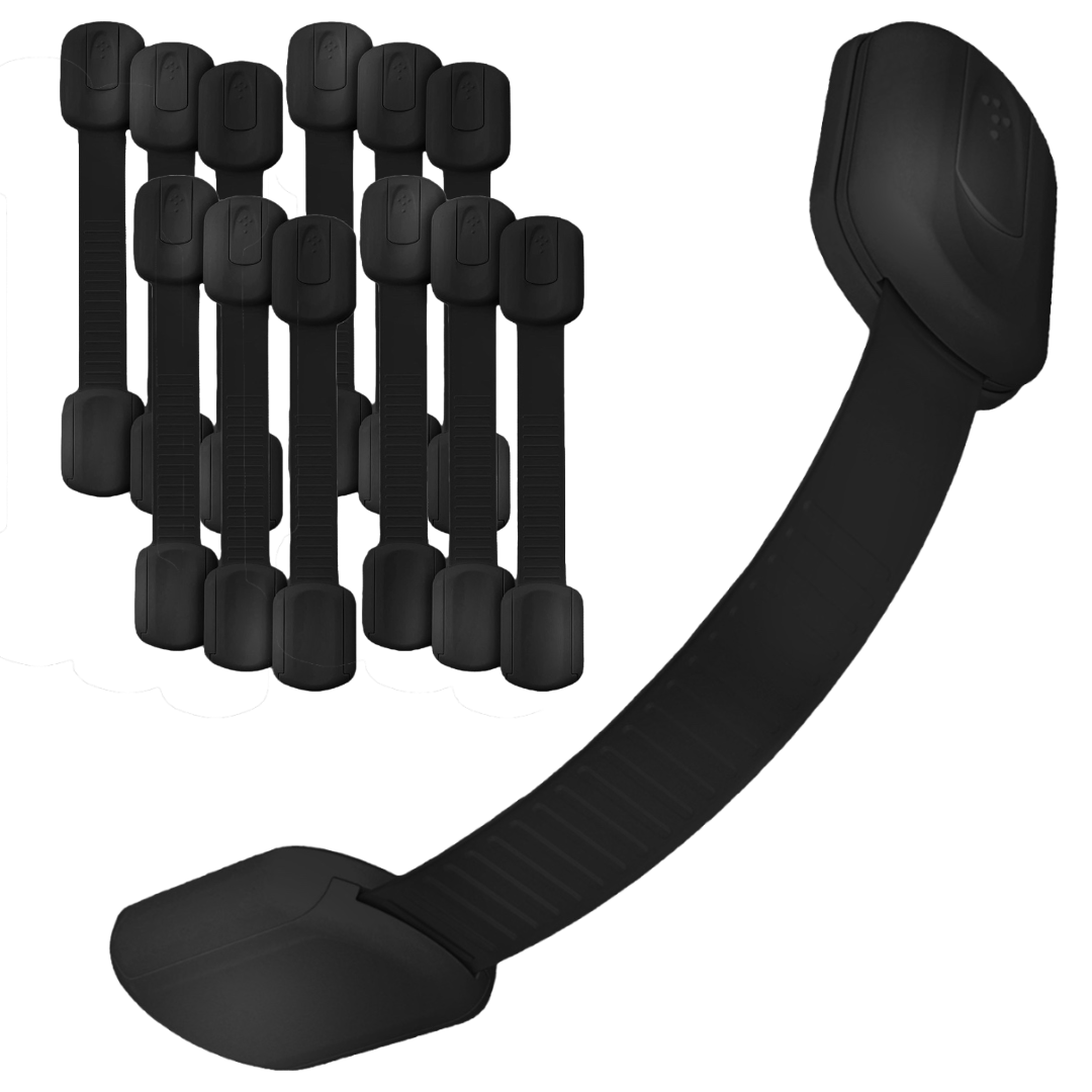 Baby Proof Me | Adjustable Black Safety Strap Lock