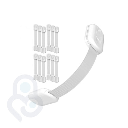 Baby Proof Me | Adjustable White Safety Strap Lock