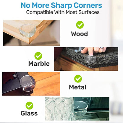 Baby Proof Me | Clear Table & Counter Corner Protectors